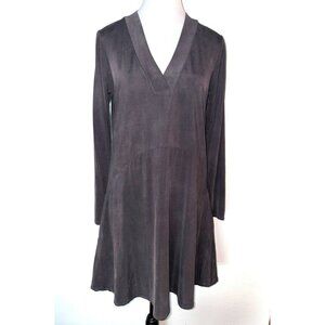 Anthropologie Dolan Left Coast Collection Gray Long Sleeve Dress Size XS